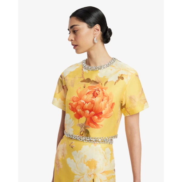 Leo Lin Kyra Embellished Maxi Skirt - Leo Lin Dress - Australian Luxury Fashion - Shop at Luxury Shoes 