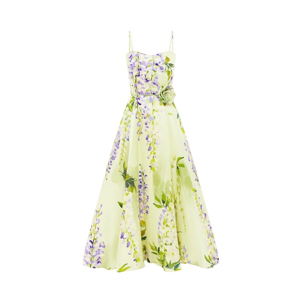 Leo Lin Mariela Midi Dress - Leo Lin Dress - Australian Luxury Fashion - Shop at Luxury Shoes 