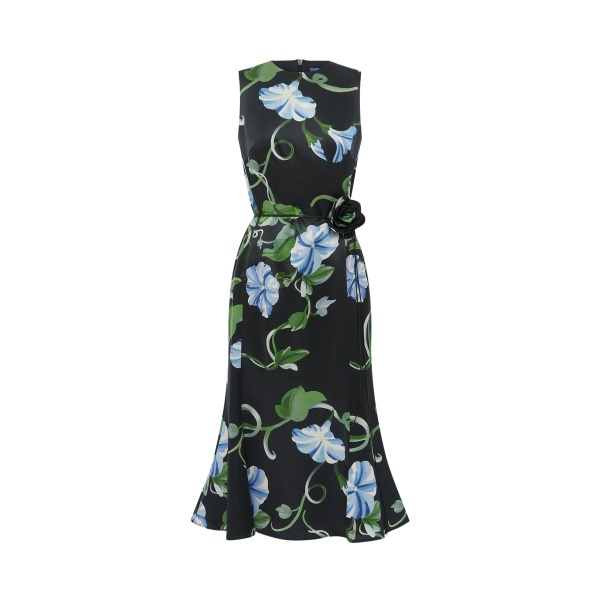 Leo Lin Olive Midi Dress - Leo Lin Dress - Australian Luxury Fashion - Shop at Luxury Shoes 