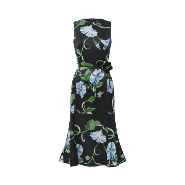 Leo Lin Olive Midi Dress - Leo Lin Dress - Australian Luxury Fashion - Shop at Luxury Shoes 