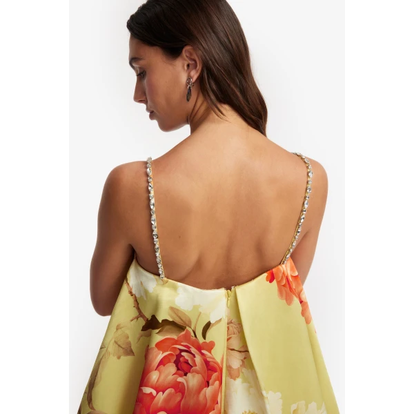 Leo Lin Patsy Embellished Puff Mini Dress - Leo Lin Dress - Australian Luxury Fashion - Shop at Luxury Shoes 