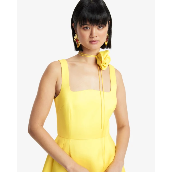 Leo Lin Rianne Appliqué Maxi Dress - Leo Lin Dress - Australian Luxury Fashion - Shop at Luxury Shoes 