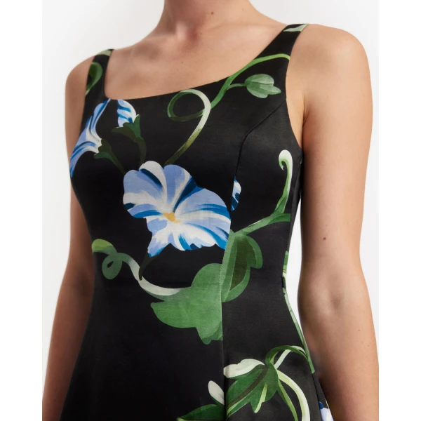 Leo Lin Serafina Appliqué Maxi Dress - Leo Lin Dress - Australian Luxury Fashion - Shop at Luxury Shoes 