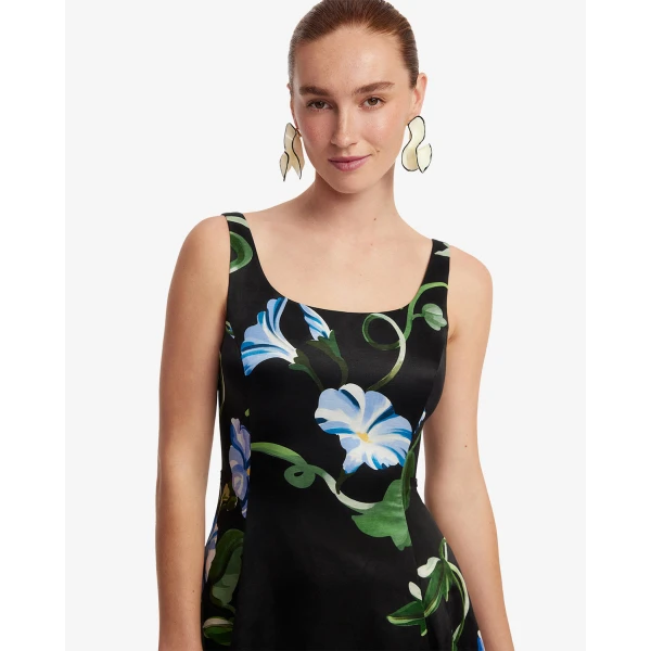 Leo Lin Serafina Appliqué Maxi Dress - Leo Lin Dress - Australian Luxury Fashion - Shop at Luxury Shoes 