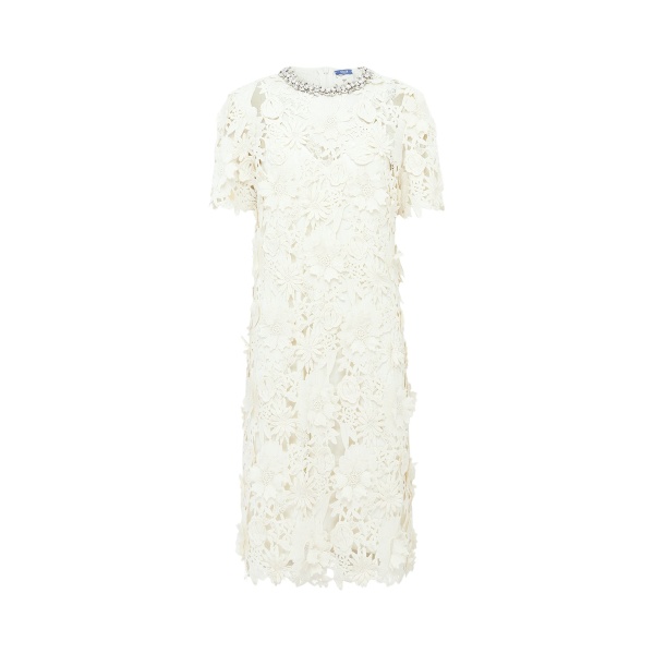 Leo Lin Sheridan Embellished Lace Midi Dress - Leo Lin Dress - Australian Luxury Fashion - Shop at Luxury Shoes 