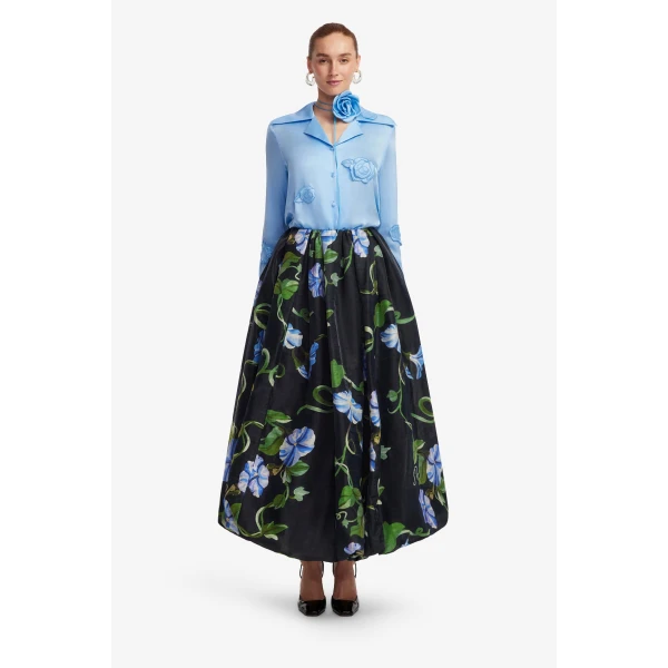 Leo Lin Victoria Puff Maxi Skirt - Leo Lin Dress - Australian Luxury Fashion - Shop at Luxury Shoes 