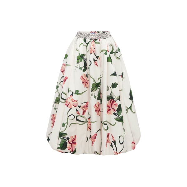 Leo Lin Victoria Embellished Puff Maxi Skirt - Leo Lin Dress - Australian Luxury Fashion - Shop at Luxury Shoes 