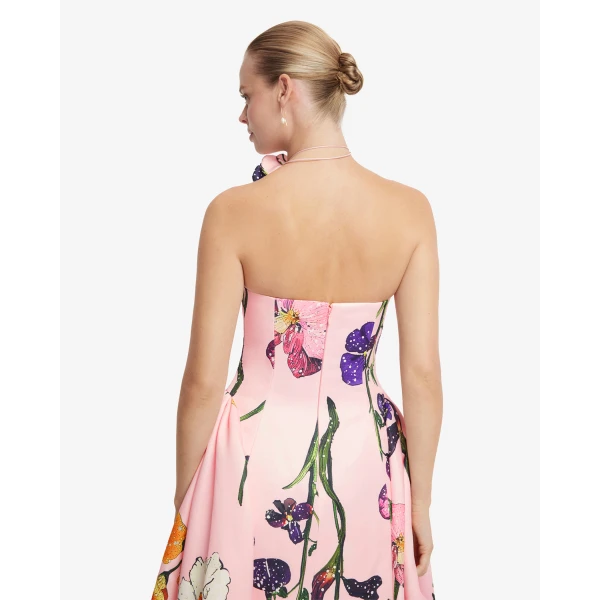 Leo Lin Violet Bustier Maxi Dress - Leo Lin Dress - Australian Luxury Fashion - Shop at Luxury Shoes 