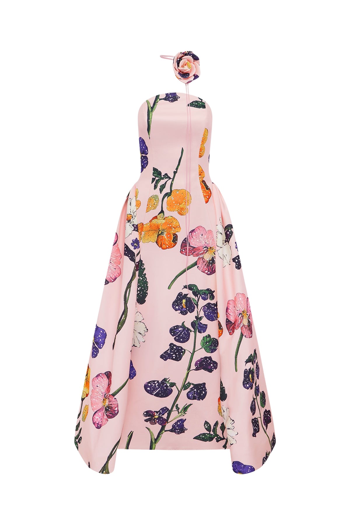 Leo Lin Violet Bustier Maxi Dress