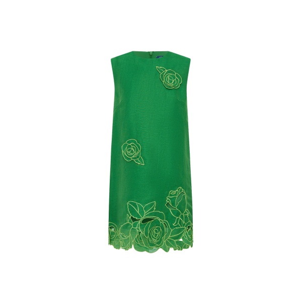 Leo Lin Yvonne Appliqué Mini Dress - Leo Lin Dress - Australian Luxury Fashion - Shop at Luxury Shoes 