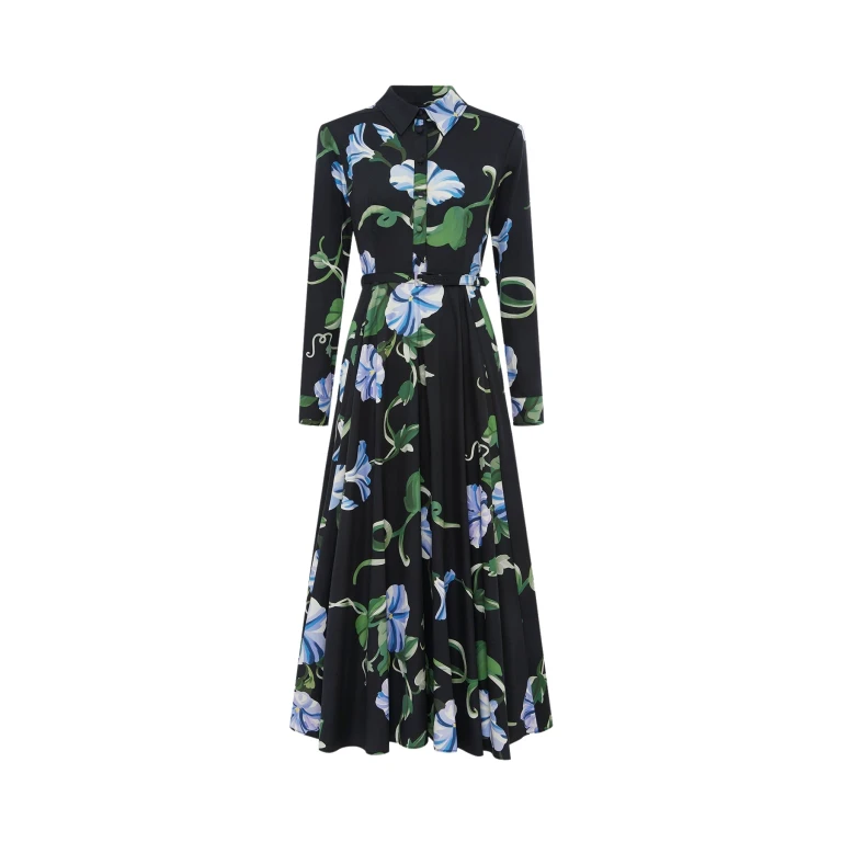 Leo Lin Zara Shirt Midi Dress - Leo Lin Dress - Australian Luxury Fashion - Shop at Luxury Shoes 