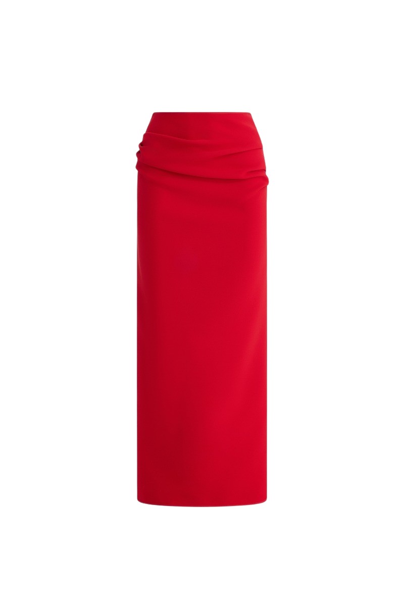 Maticevski-Shocking-Pencil-Skirt14060_nobg Maticevski - Maticevski Skirts - Sculptural Evening Wear - Shop at Luxury Shoes