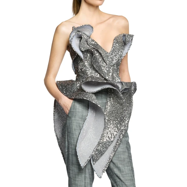 Maticevski - Maticevski Tops - Sculptural Evening Wear - Shop at Luxury Shoes 