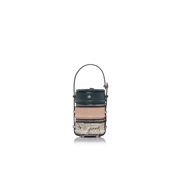 Nasha Mekraksavanich Baby Pinto | Cactus - Nasha Multicolour - Architectural Luxury Bag at Luxury Shoes 