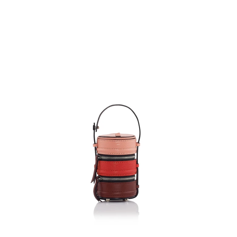 Nasha Mekraksavanich Baby Pinto | Chili - Nasha Multicolour - Architectural Luxury Bag at Luxury Shoes 