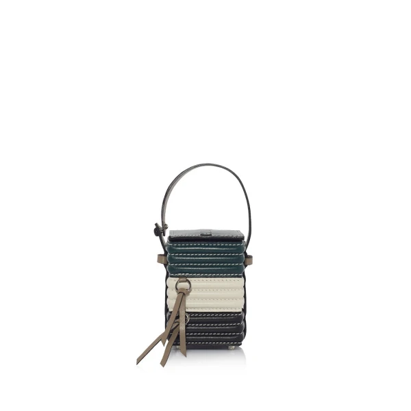Nasha Mekraksavanich Baby Pinto Cube Roll | Maki - Nasha Multicolour - Architectural Luxury Bag at Luxury Shoes 