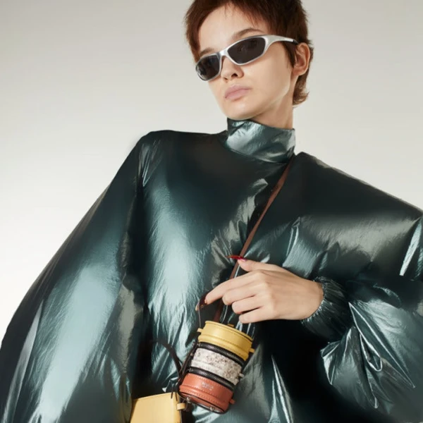Nasha Mekraksavanich Baby Pinto | Honey Pie - Nasha Multicolour - Architectural Luxury Bag at Luxury Shoes 