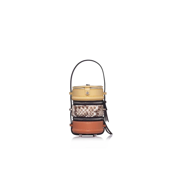 Nasha Mekraksavanich Baby Pinto | Honey Pie - Nasha Multicolour - Architectural Luxury Bag at Luxury Shoes 
