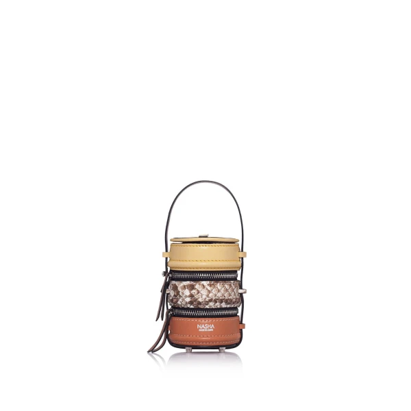 Nasha Mekraksavanich Baby Pinto | Honey Pie - Nasha Multicolour - Architectural Luxury Bag at Luxury Shoes 