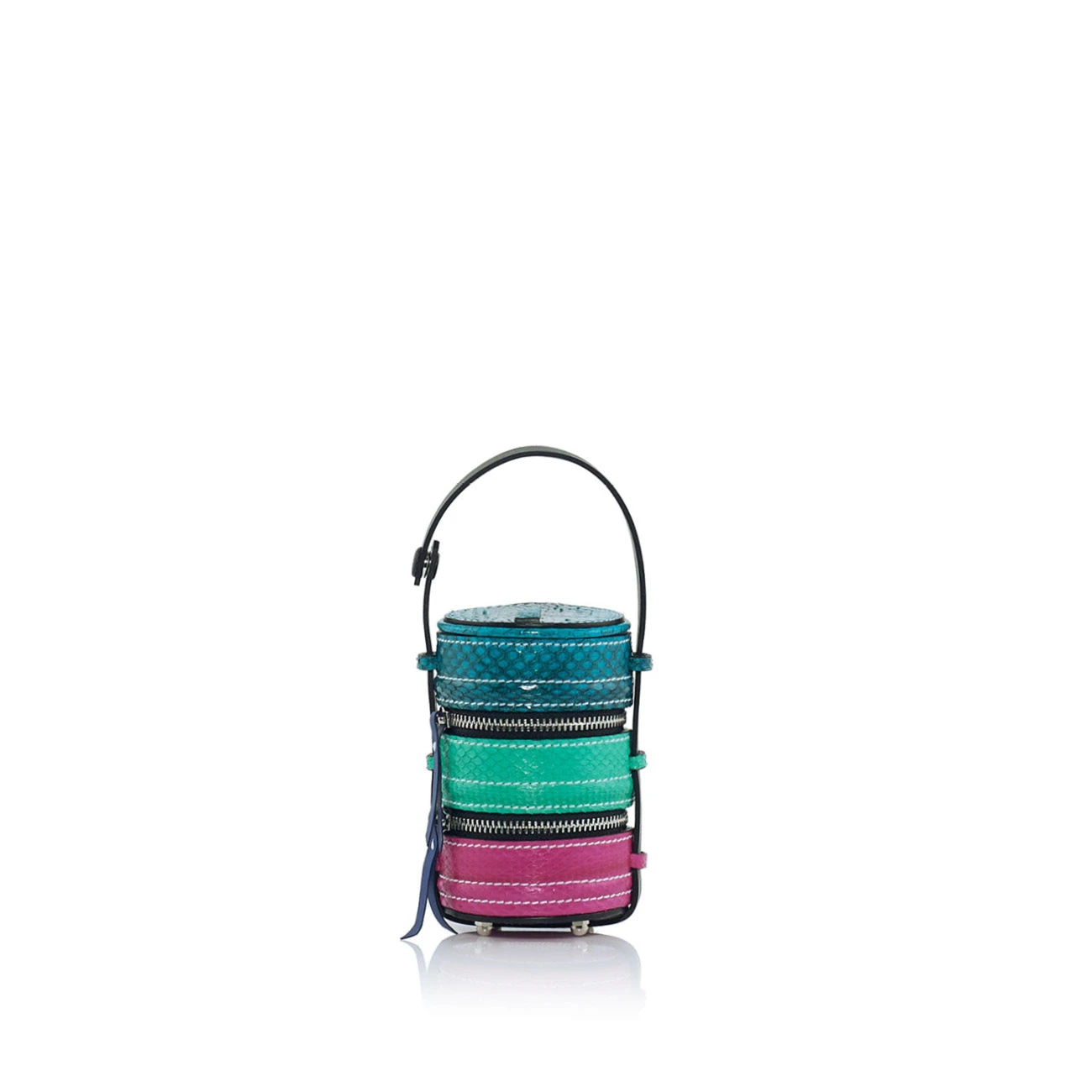 Nasha Mekraksavanich Baby Pinto Limited | Cabbage - Nasha Multicolour - Architectural Luxury Bag at Luxury Shoes Nasha Mekraksavanich Baby Pinto Limited | Cabbage - Nasha Multicolour - Architectural Luxury Bag at Luxury Shoes