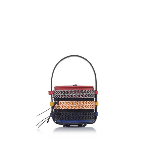 Nasha Mekraksavanich Baby Pinto Play | Primary Chain - Nasha Multicolour - Architectural Luxury Bag at Luxury Shoes 