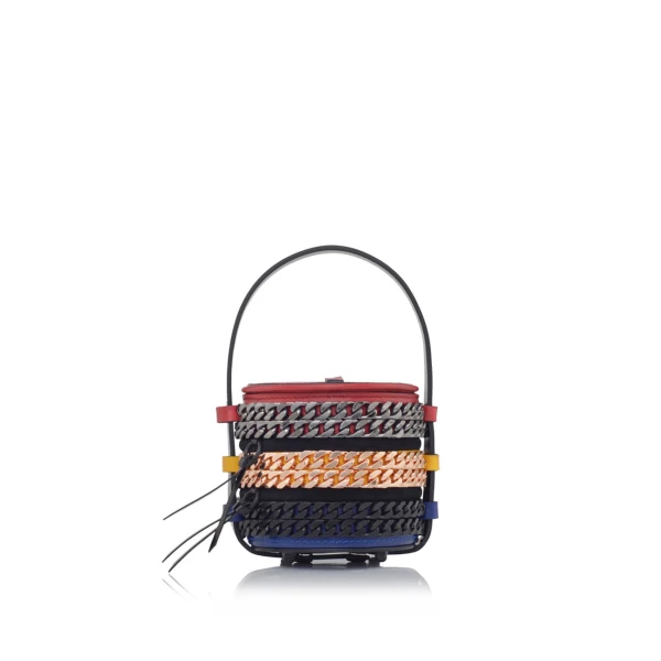 Nasha Mekraksavanich Baby Pinto Play | Primary Chain - Nasha Multicolour - Architectural Luxury Bag at Luxury Shoes 