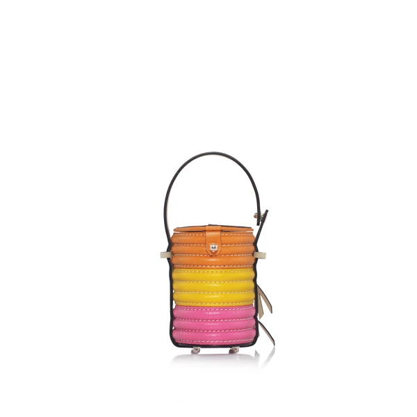 Nasha Mekraksavanich Baby Pinto Roll | Cupcake - Nasha Multicolour - Architectural Luxury Bag at Luxury Shoes 