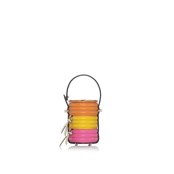 Nasha Mekraksavanich Baby Pinto Roll | Cupcake - Nasha Multicolour - Architectural Luxury Bag at Luxury Shoes 