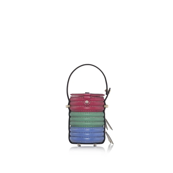 Nasha Mekraksavanich Baby Pinto Roll | Funk - Nasha Multicolour - Architectural Luxury Bag at Luxury Shoes 