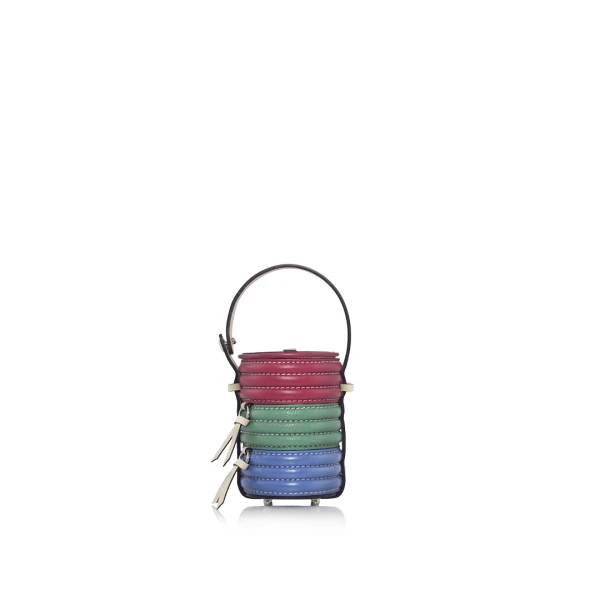 Nasha Mekraksavanich Baby Pinto Roll | Funk - Nasha Multicolour - Architectural Luxury Bag at Luxury Shoes 
