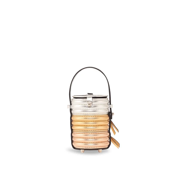 Nasha Mekraksavanich Baby Pinto Roll | Medal - Nasha Gold - Architectural Luxury Bag at Luxury Shoes 