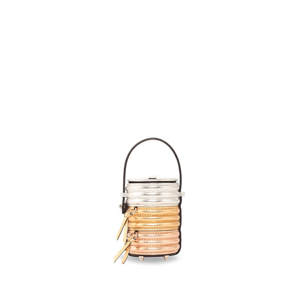 Nasha Mekraksavanich Baby Pinto Roll | Medal - Nasha Gold - Architectural Luxury Bag at Luxury Shoes 