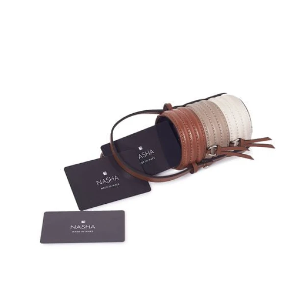 Nasha Mekraksavanich Baby Pinto Roll | Truffle - Nasha Multicolour - Architectural Luxury Bag at Luxury Shoes 