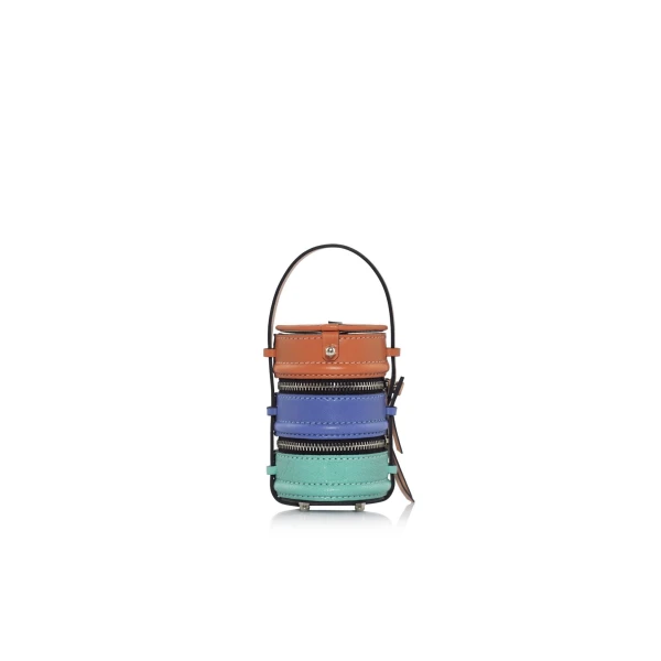 Nasha Mekraksavanich Baby Pinto | Spring - Nasha Multicolour - Architectural Luxury Bag at Luxury Shoes 