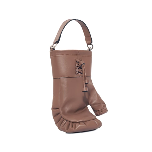 Nasha Mekraksavanich Boxer Heavy Weight | Acorn - Nasha Brown - Architectural Luxury Bag at Luxury Shoes 