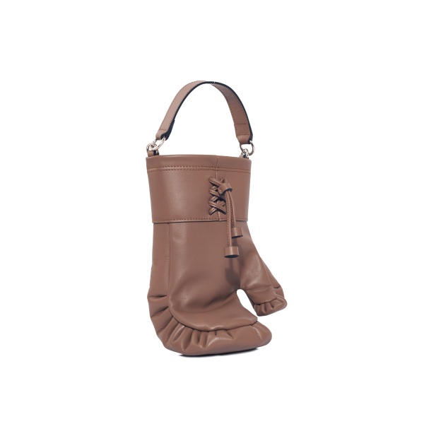 Nasha Mekraksavanich Boxer Heavy Weight | Acorn - Nasha Brown - Architectural Luxury Bag at Luxury Shoes 