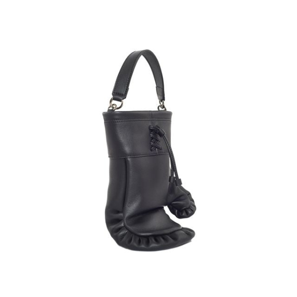 Nasha Mekraksavanich Boxer Heavy Weight | Black - Nasha Black - Architectural Luxury Bag at Luxury Shoes 