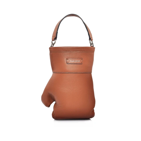 Nasha Mekraksavanich Boxer Heavy Weight | Chestnut - Nasha Brown - Architectural Luxury Bag at Luxury Shoes 