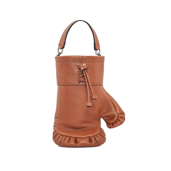 Nasha Mekraksavanich Boxer Heavy Weight | Chestnut - Nasha Brown - Architectural Luxury Bag at Luxury Shoes 