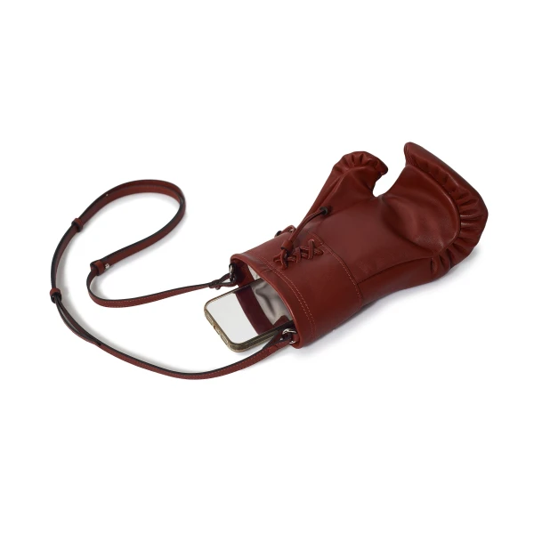 Nasha Mekraksavanich Boxer Heavy Weight | Crimson - Nasha Red - Architectural Luxury Bag at Luxury Shoes 