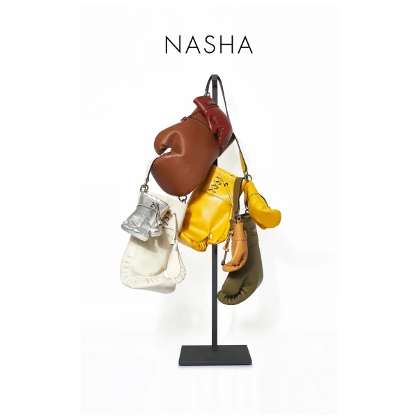 Nasha Mekraksavanich Boxer Heavy Weight | Ivory - Nasha Ivory - Architectural Luxury Bag at Luxury Shoes 