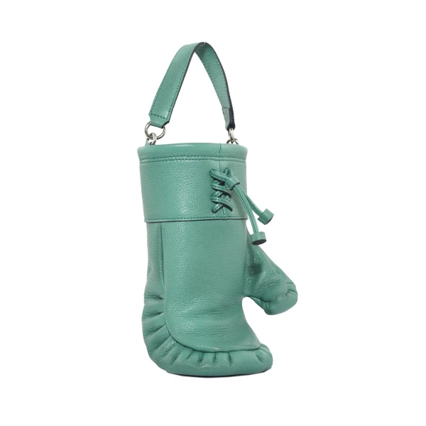 Nasha Mekraksavanich Boxer Heavy Weight | Malachite - Nasha Green - Architectural Luxury Bag at Luxury Shoes 