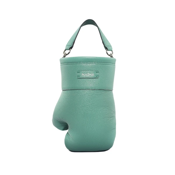Nasha Mekraksavanich Boxer Heavy Weight | Malachite - Nasha Green - Architectural Luxury Bag at Luxury Shoes 