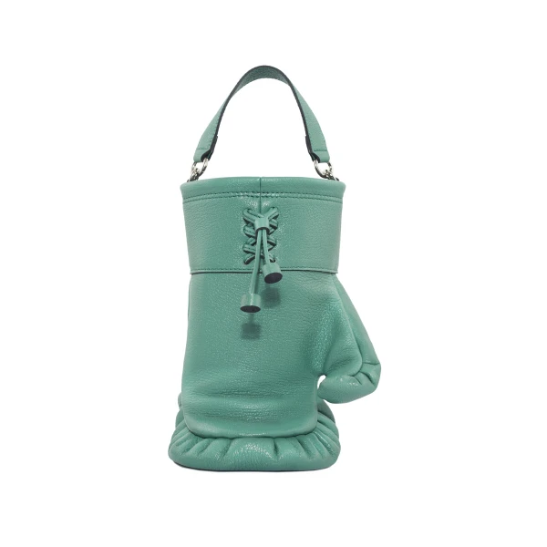 Nasha Mekraksavanich Boxer Heavy Weight | Malachite - Nasha Green - Architectural Luxury Bag at Luxury Shoes 