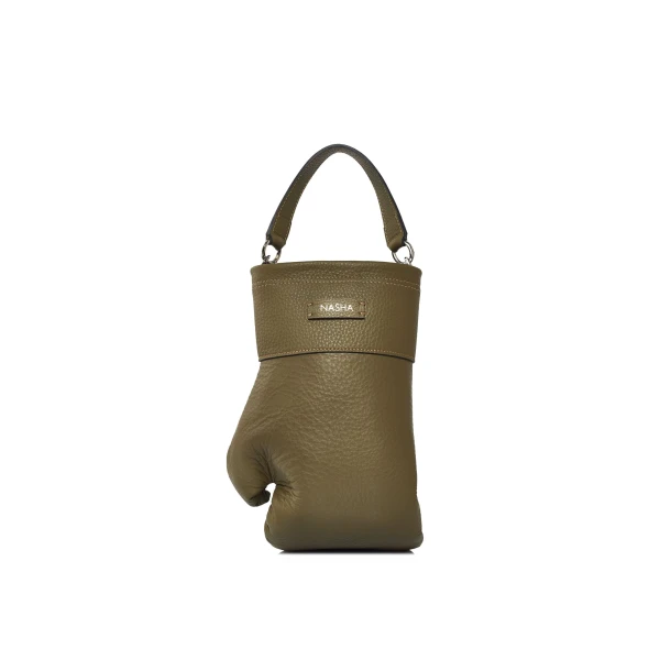 Nasha Mekraksavanich Boxer Heavy Weight | Olive - Nasha Green - Architectural Luxury Bag at Luxury Shoes 