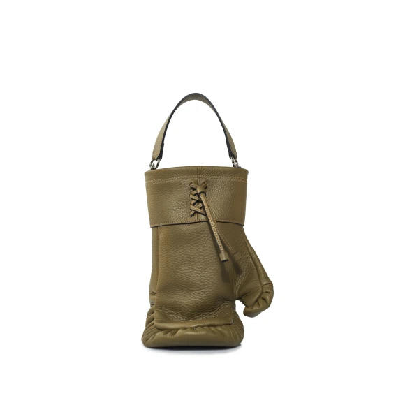 Nasha Mekraksavanich Boxer Heavy Weight | Olive - Nasha Green - Architectural Luxury Bag at Luxury Shoes 