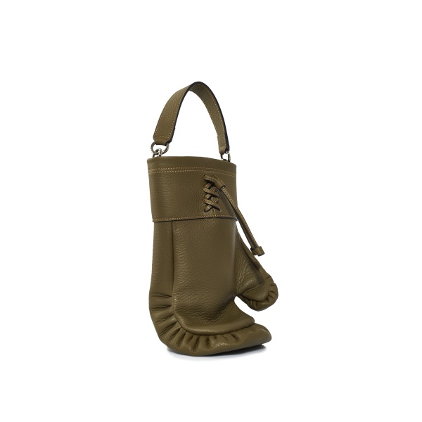 Nasha Mekraksavanich Boxer Heavy Weight | Olive - Nasha Green - Architectural Luxury Bag at Luxury Shoes 