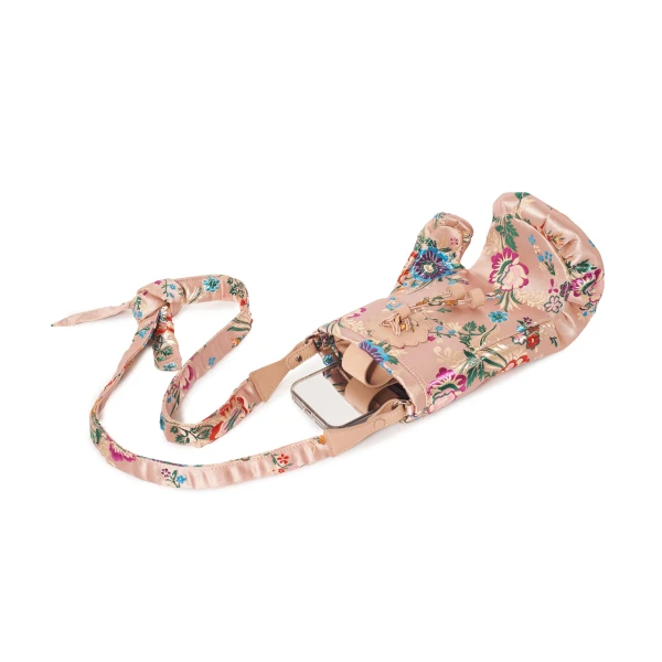 Nasha Mekraksavanich Boxer Heavy Weight | Pink Peony Silk - Nasha Multicolour - Architectural Luxury Bag at Luxury Shoes 