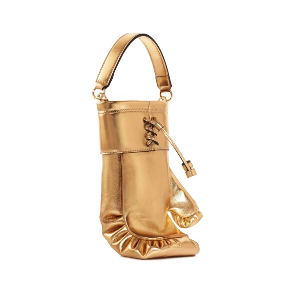 Nasha Mekraksavanich Boxer Heavy Weight | Shiny Gold - Nasha Gold - Architectural Luxury Bag at Luxury Shoes 