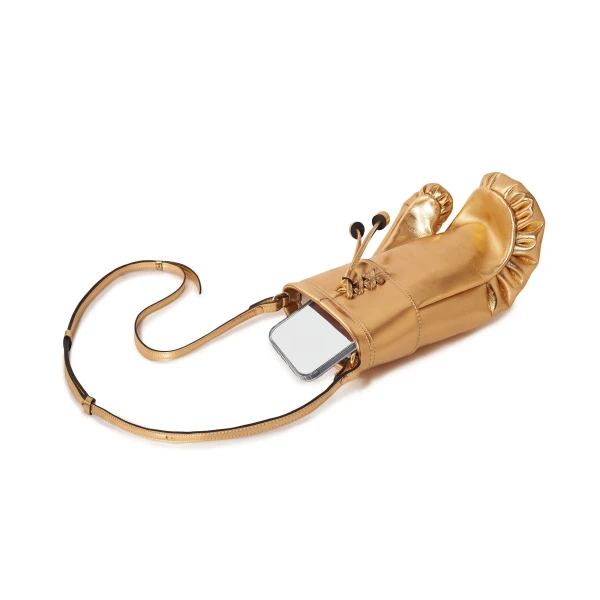 Nasha Mekraksavanich Boxer Heavy Weight | Shiny Gold - Nasha Gold - Architectural Luxury Bag at Luxury Shoes 